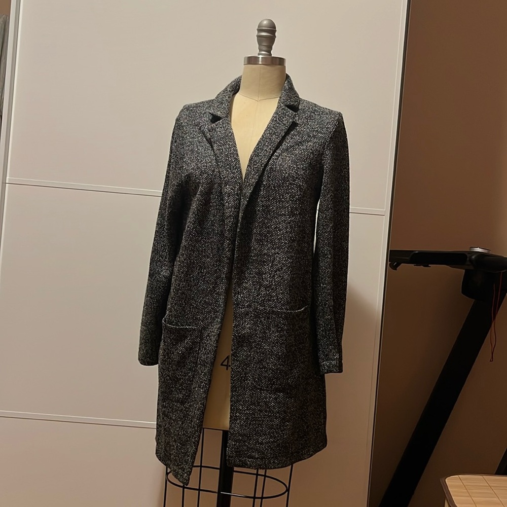 CLEARANCE SALE - H&M marbled gray blazer/sweater  - size 8